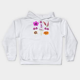 Assorted flowers Kids Hoodie